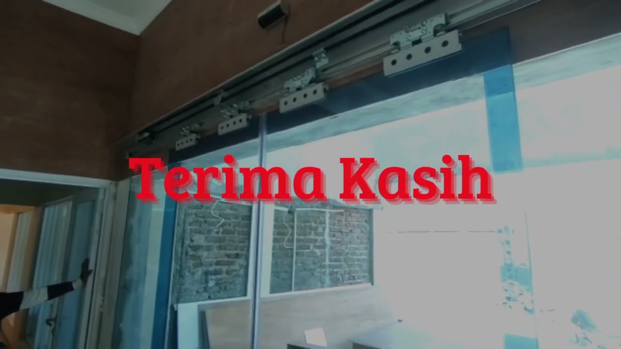 Pintu otomatis sliding kaca DORMA ES68