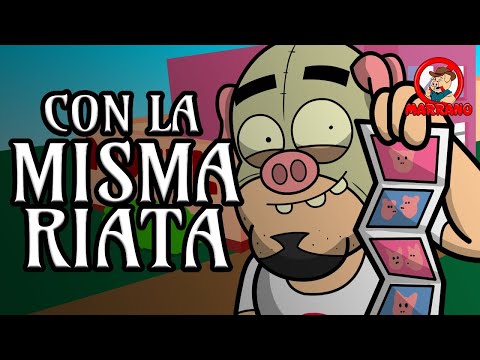 Grupo Marrano - Con La Misma Riata (Video Animado)