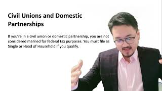 Same-Sex Spouse Filing Status: IRS Rules for Married Couples
