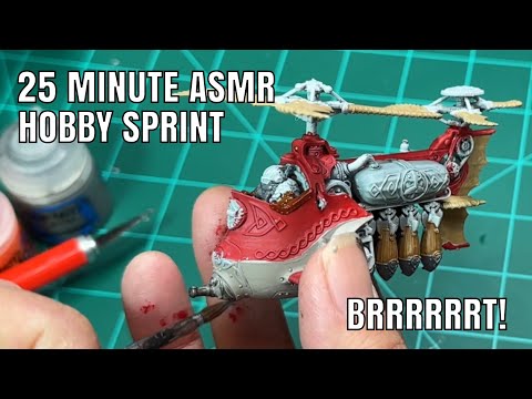 25 Minute Hobby Sprint - Let’s Paint a Dwarf Gyrobomber #warhammerfantasy #warhammer #theoldworld