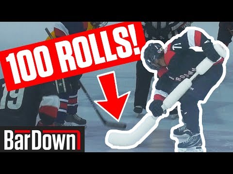 USING 100 ROLLS OF HOCKEY TAPE ON ONE STICK