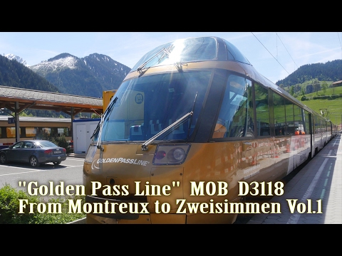 CAB View 'Montreux–Oberland Bernois railway' Vol.1
