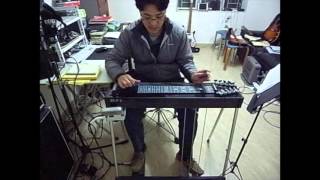 Buck Owens and the Buckeroos - Tom Cattin' - pedal steel part as played by Tom Brumley