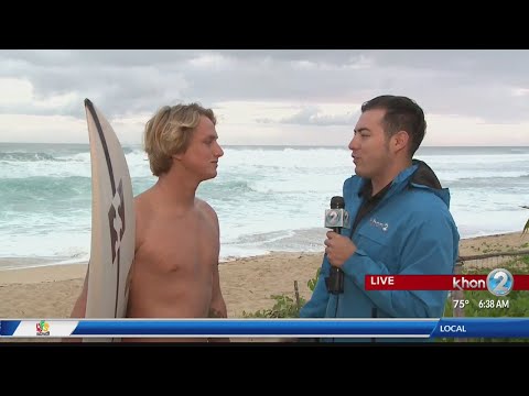 Surfers prepare for the Vans Pro 2019 Pt 2