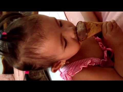 Hindi daw sha ang kumain ng ice cream!