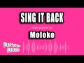 Moloko Sing It Back Karaoke Version