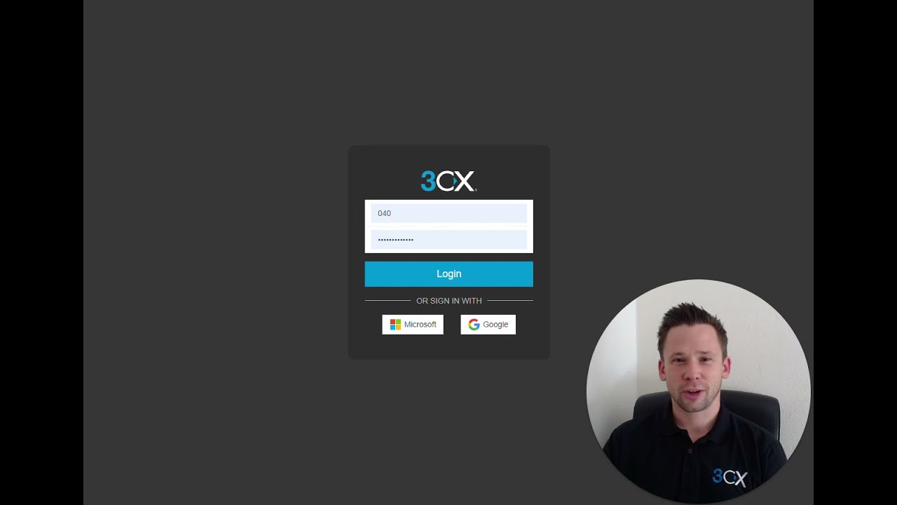 3CX Overview: Web App