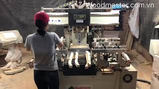 MÁY LÀM MỘNG am Cnc 2 đầu - khoan -