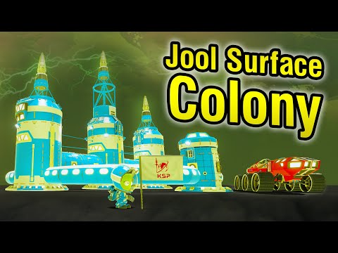 KSP 2: Base on the Surface of JOOL!