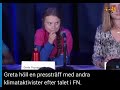 Video 'Greta Thunberg without a script to read from'