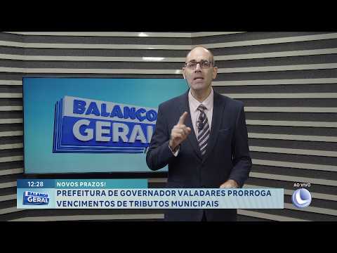 Novos prazos: Prefeitura prorroga vencimento de tributos municipais.