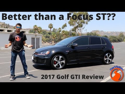 2017 Volkswagen Golf GTI Review - The BEST fun car under $32k!