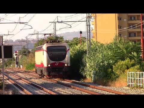 LIS di E402b.138 FB nel rettilineo di Pentimele!!!