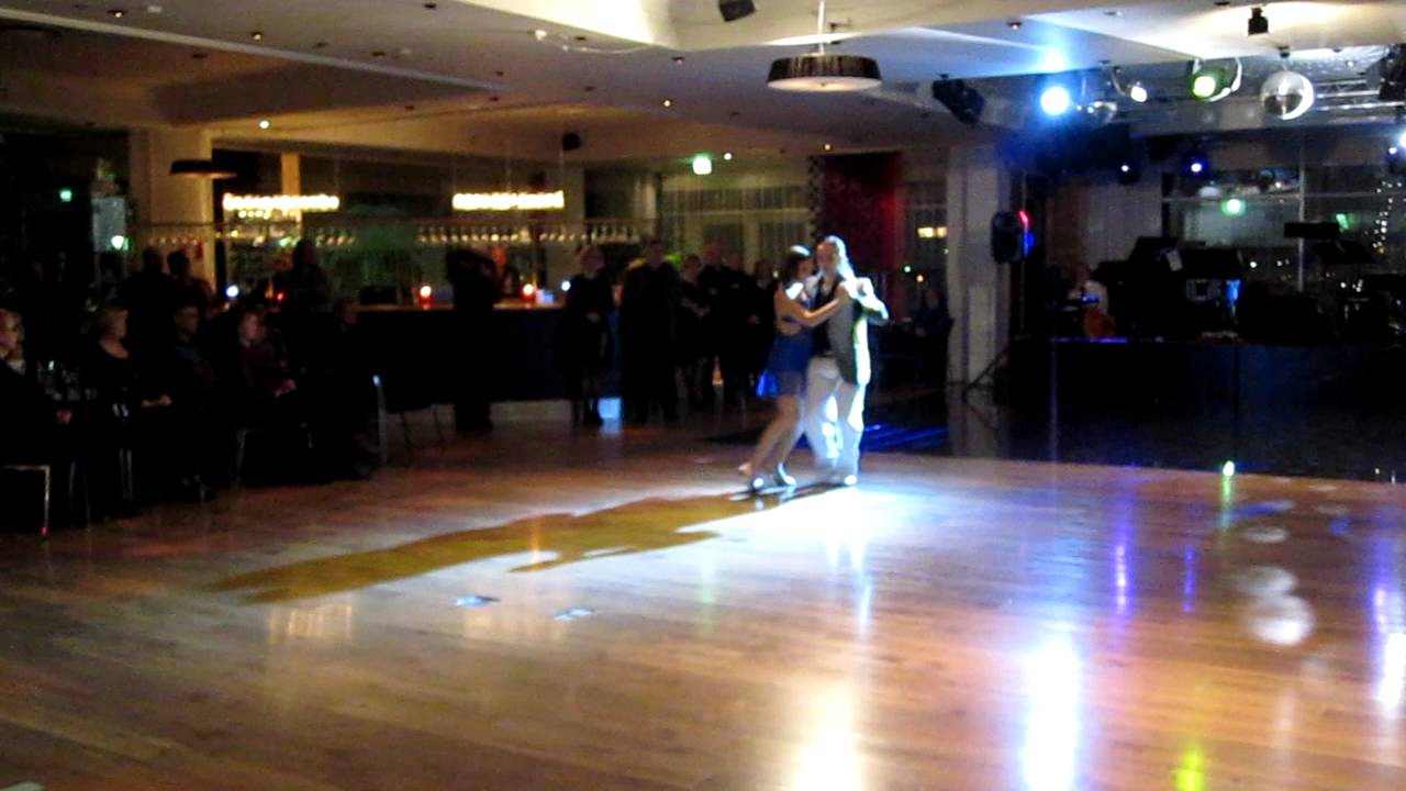 Gustavo Rosas y Gisela Natoli at Oulu Tango Festival 1 2012