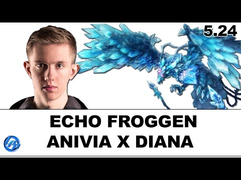 Echo Froggen - Anivia vs Diana - NA SoloQ