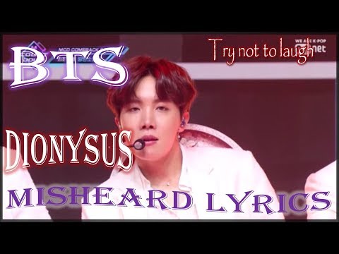 BTS Dionysus Misheard Lyrics
