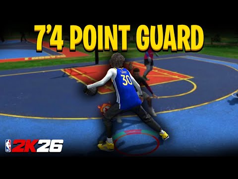 My 7'4 Point Guard Build Broke Nba 2k26...