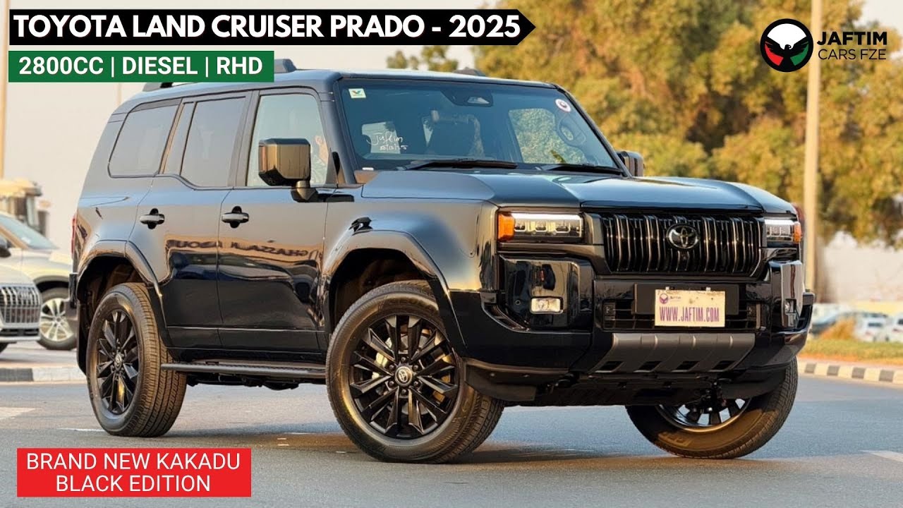 Toyota Prado BRAND NEW KAKADU 2025 | BLACK EDITION | 360 VIEW CAMERA | ELECTRIC HEATED & MEMORY SEATS | AUTO | 20 video