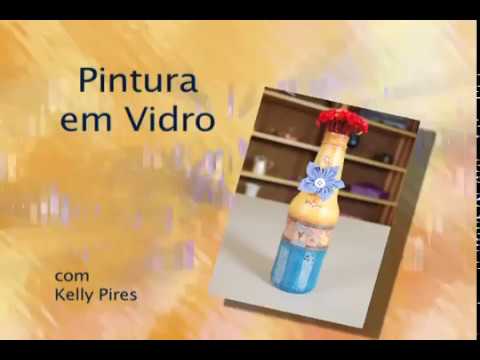 Viviane Mazzi - Pintura em garrafa