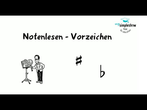 Musiktheorie: Notenlesen und Vorzeichen