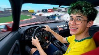 PARTICIPEI DE UM CAMPEONATO DE DRIFT NO ROBLOX 