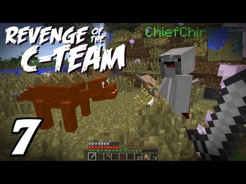 Revenge of the C-Team - E07 "Animal Bikes!" (Modded Minecraft Survival)