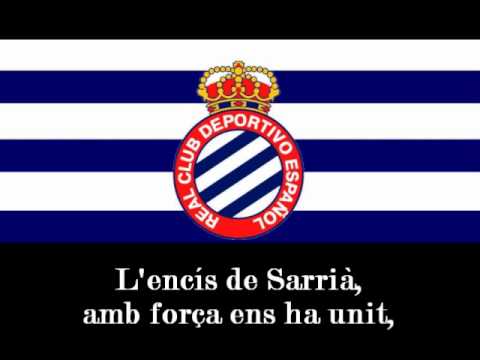 1r Himne del RCD Espanyol de Barcelona 1975