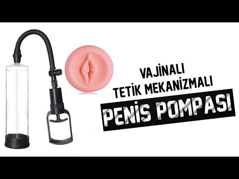 Yeni Nesil Geliştirilmiş Tetik Mekanizmalı Penis Pompası+Vajina Başlık