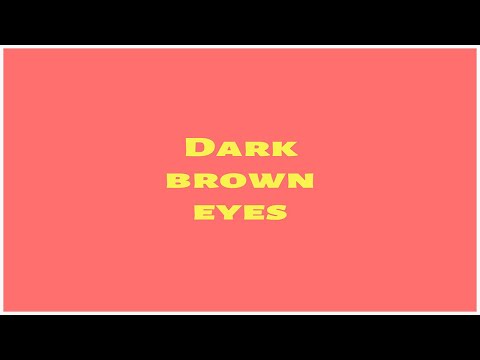 Manasseh Shalom - Dark brown eyes