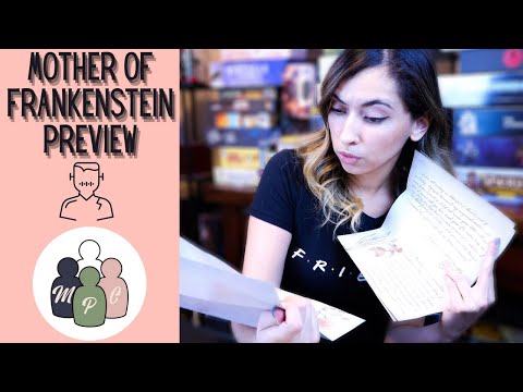 MOTHER OF FRANKENSTEIN BOARD GAME PREVIEW BY PRODIGAL AND HATCH ESCAPES