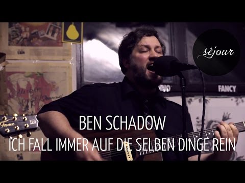 Ben Schadow - Ich fall immer auf die selben Dinge rein (Live Akustik)