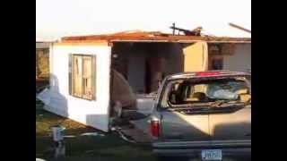preview picture of video 'Bronson, Iowa, tornado damage'