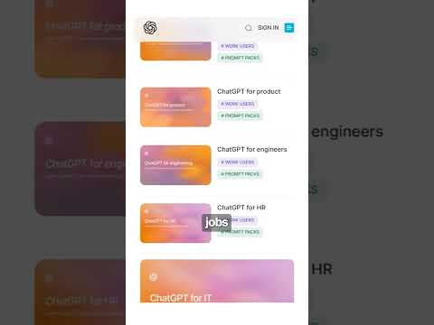 ChatGPT just dropped Prompt Packs that have over 300+ High-quality prompts for various Job Roles