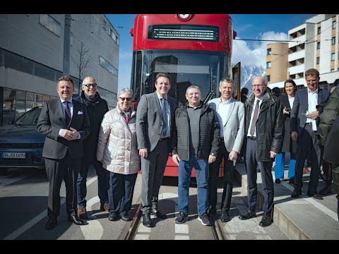 Premiere trip for new regional train to Rum