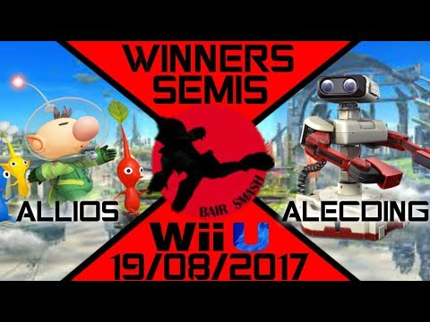 Bair Smash 16 Winners Semis - BS | Allios (Olimar) Vs. Alecding (R.O.B.) - Smash Wii U