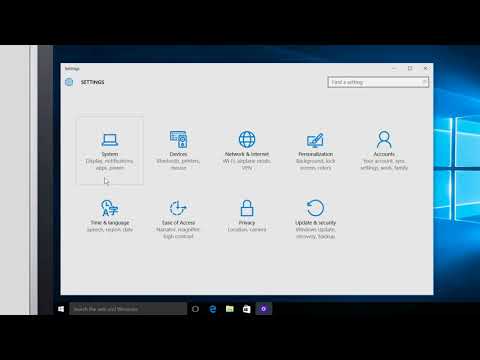 Windows 10 - How to Change Screen and Sleep Settings