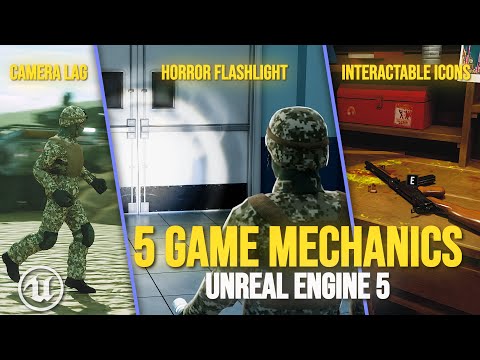 5 Mechanics To Spice Up Your Horror Game In Unreal Engine!