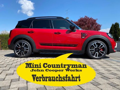 Mini Countryman F60 John Cooper Works 2022 erster Eindruck und Verbrauchsfahrt