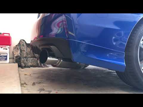 2019 WRX Greddy Rs exhaust