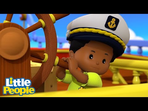 The kids have an adventure at sea | 1 Hour of Preschool Learning | Little People – Fisher Price - Kids TV Series, Kingdom Kids Zone - Little People - Fisher Price