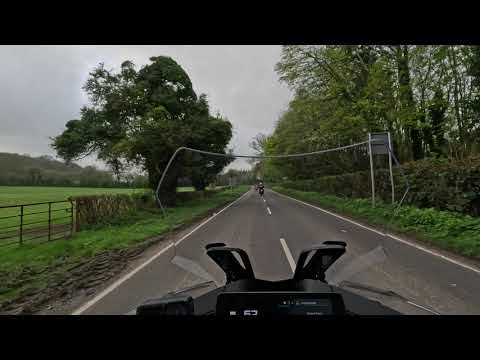 GoPro Edit of our Mid-April 2024 Rideout from Bahnstormer Alton to Whiteways Cafe
