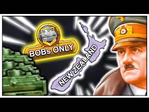 Winning WW2 with ONLY Using Bob Semple Tanks in HOI4!