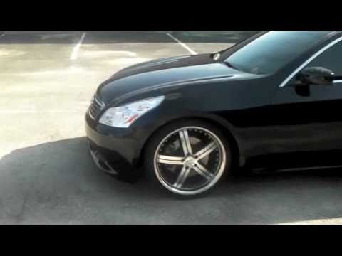 DUBSandTIRES.com 2009 Infiniti G35S Review 2009 20 inch Petrol Rims SUPERCHARGED BMW 3 Series Review