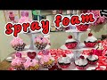 DIY Fake Cupcakes with Spray Foam