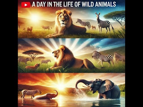 From Dawn to Dusk – A Day in the Life of Wild Animals