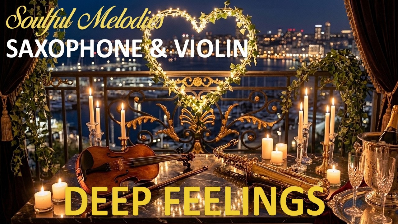 Unspoken Feelings Emotional Violin & Saxophone piano Romantic Music