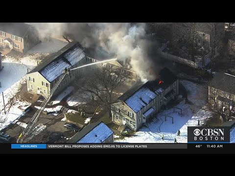 Fire Breaks Out At Watertown Apartment Building