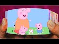Flip Book Peppa Pig In Hindi Piggy In The Middle Gendh Ka Khel हिंदी Kahaniya Peppa Pig H