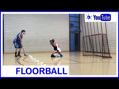 Floorball Goalie Training Close Shots