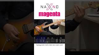 nano - magenta / A2～B2 Guitar-only版 TAB譜付き #shorts【Official】